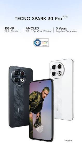 8+Tecno Spark 30 Pro 256/8
