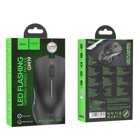 Hoco GM19 Gaming Mouse RGB