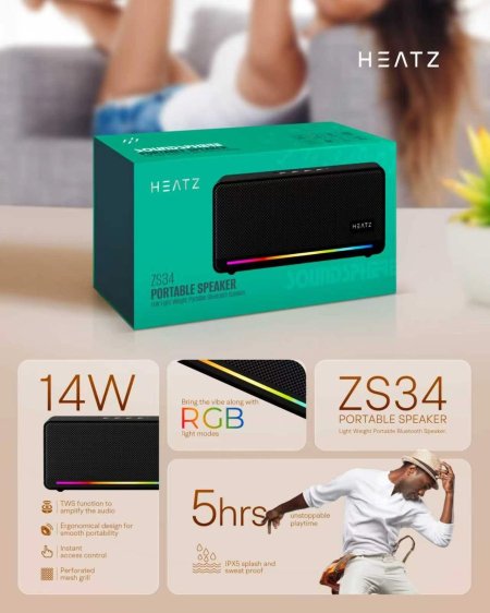 Portable Speaker - مكبر صوت <br> <span class='text-color-warm'>بيعت كلها</span>